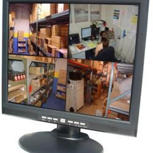 19inch security lcd cctv monitor with bnc interface